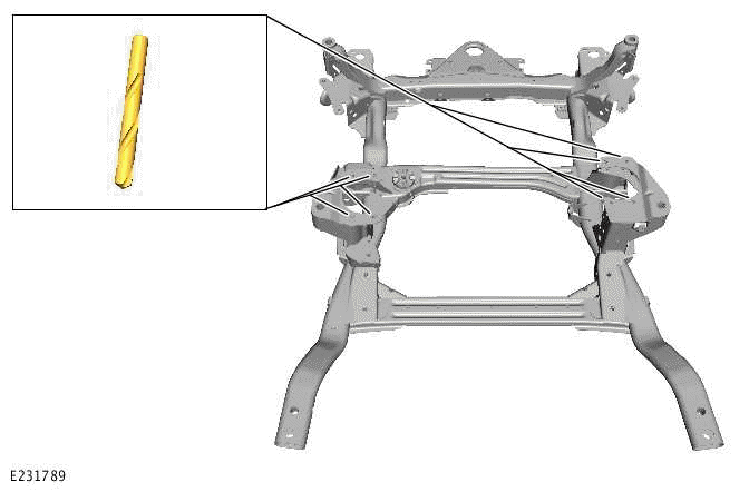 Steel Subframe Thread Repair Insert